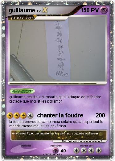 Pokemon guillaume