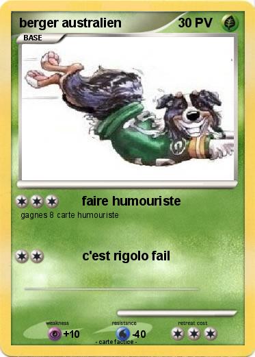 Pokemon berger australien