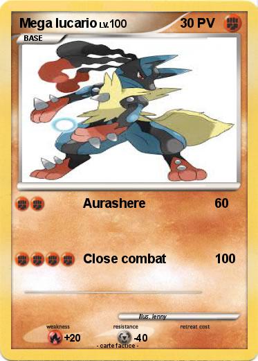Pokemon Mega lucario