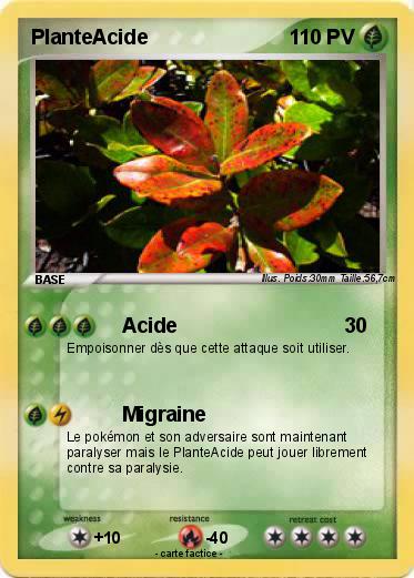 Pokemon PlanteAcide