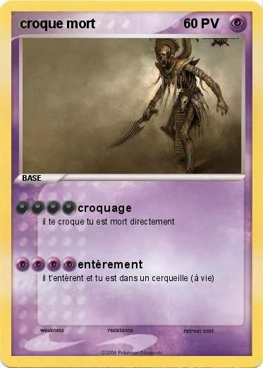 Pokemon croque mort