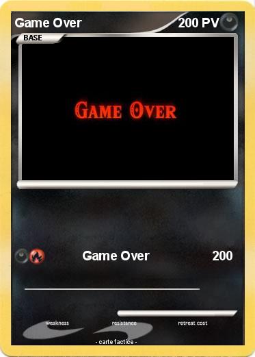 Pokemon Game Over