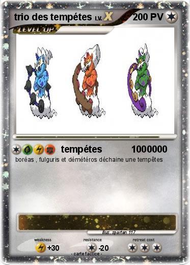Pokemon trio des tempétes
