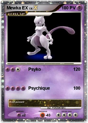 Pokemon Mewka EX