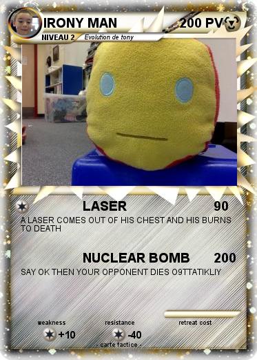Pokemon IRONY MAN