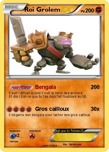 Pokemon Roi Grolem