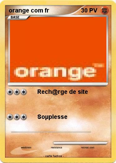 Pokemon orange com fr