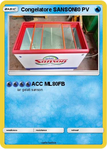 Pokemon Congelatore SANSON