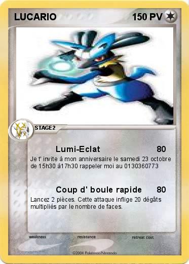Pokemon LUCARIO
