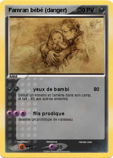Pokemon Famran bébé (danger)