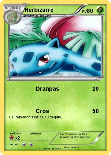 Pokemon Herbizarre