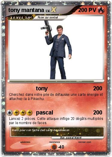 Pokemon tony mantana