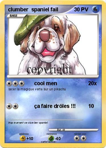 Pokemon clumber  spaniel fail