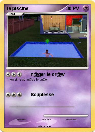 Pokemon la piscine
