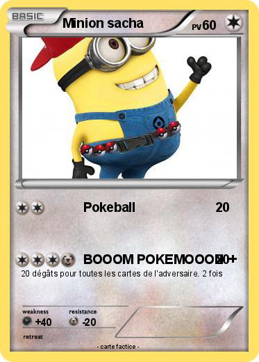 Pokemon Minion sacha
