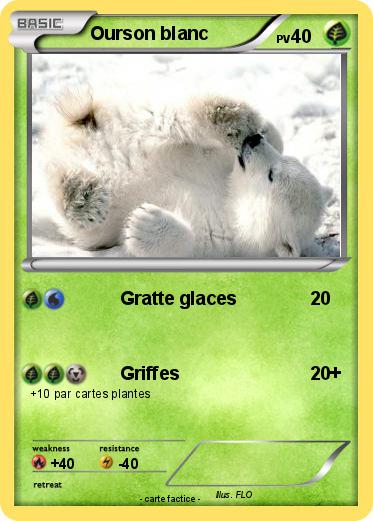 Pokemon Ourson blanc