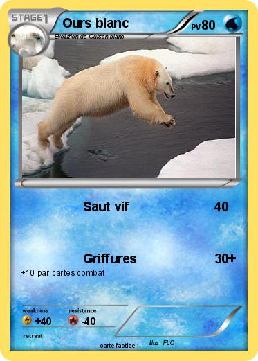 Pokemon Ours blanc