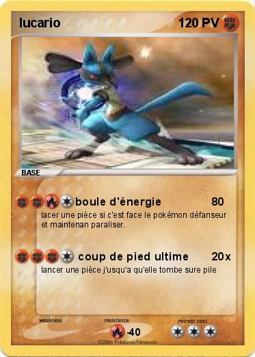 Pokemon lucario