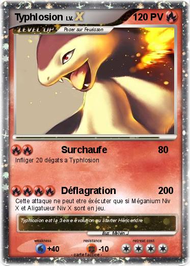 Pokemon Typhlosion