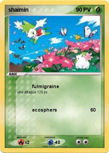 Pokemon shaimin 