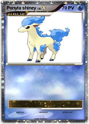Pokemon Ponyta shiney