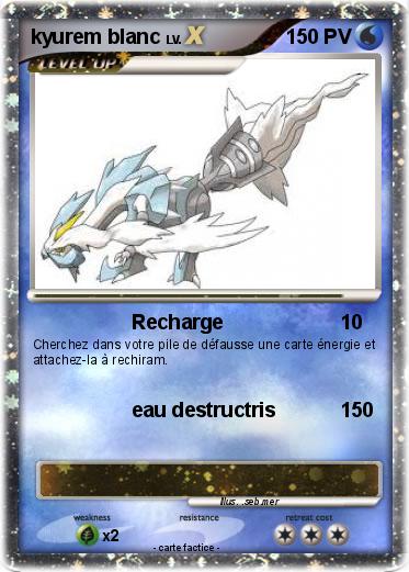 Pokemon kyurem blanc