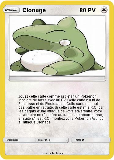 Pokemon Clonage