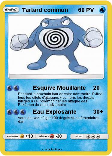 Pokemon Tartard commun