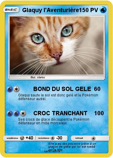 Pokemon Glaquy l'Aventurière