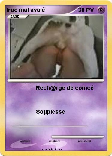 Pokemon truc mal avalé