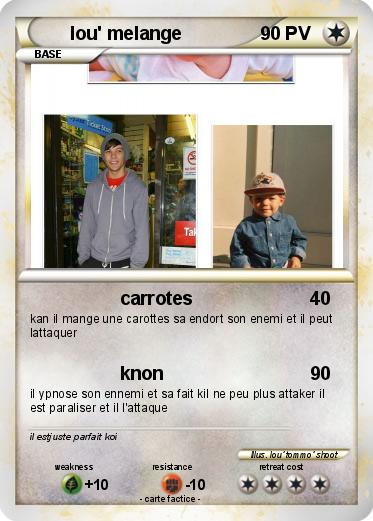 Pokemon lou' melange