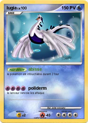 Pokemon lugia