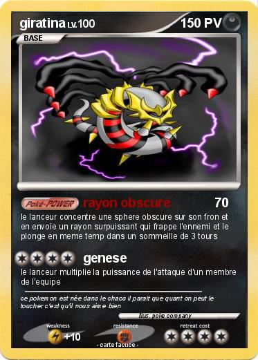 Pokemon giratina