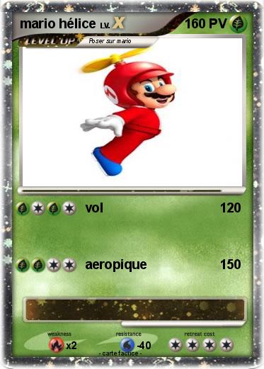 Pokemon mario hélice