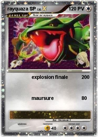 Pokemon rayquaza SP