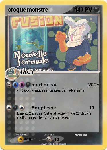 Pokemon croque monstre 