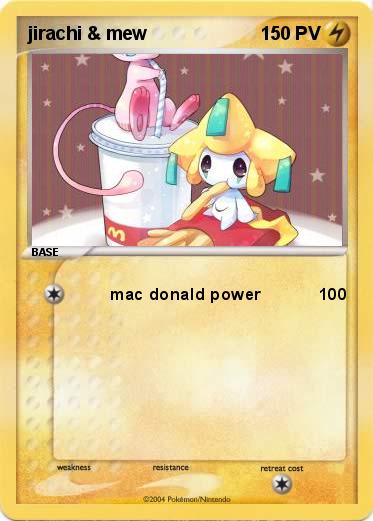Pokemon jirachi & mew