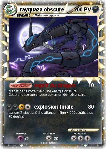 Pokemon rayquaza obscure