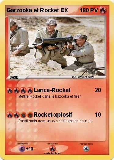Pokemon Garzooka et Rocket EX
