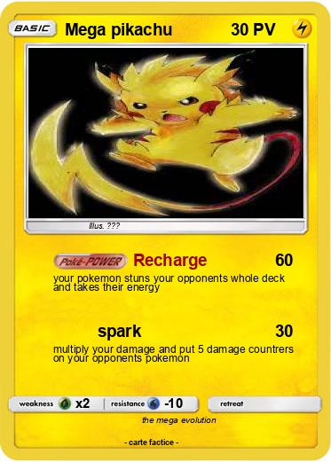 Pokemon Mega pikachu