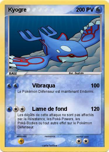 Pokemon Kyogre