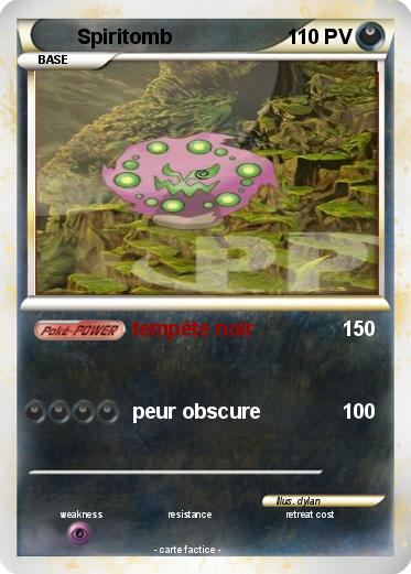 Pokemon Spiritomb