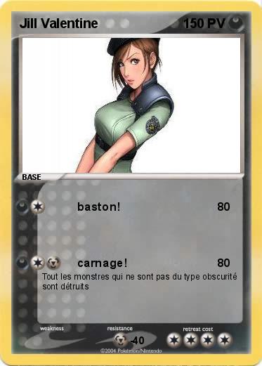 Pokemon Jill Valentine