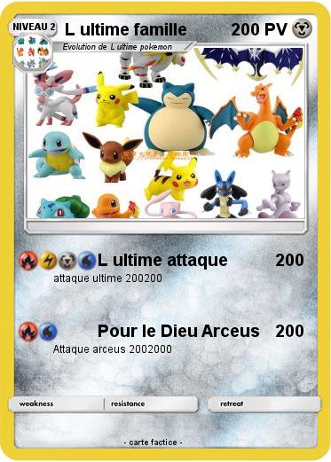 Pokemon L ultime famille