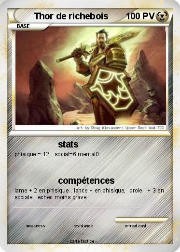 Pokemon Thor de richebois