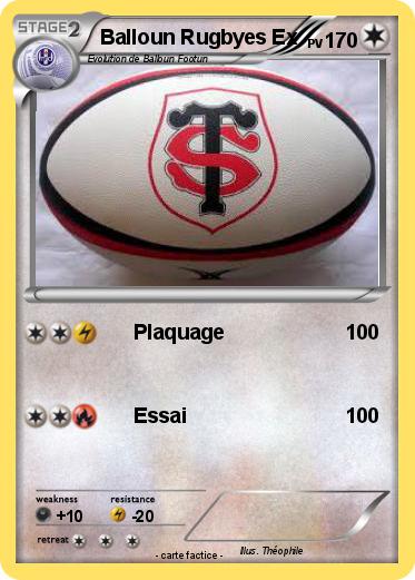 Pokemon Balloun Rugbyes Ex