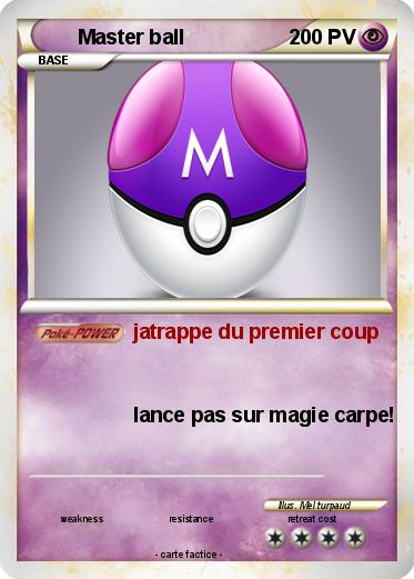 Pokemon Master ball