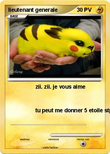 Pokemon lieutenant generale