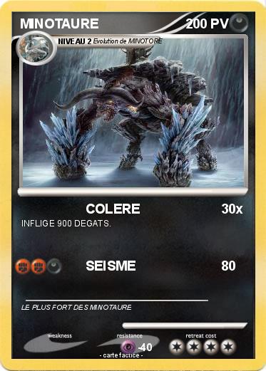 Pokemon MINOTAURE