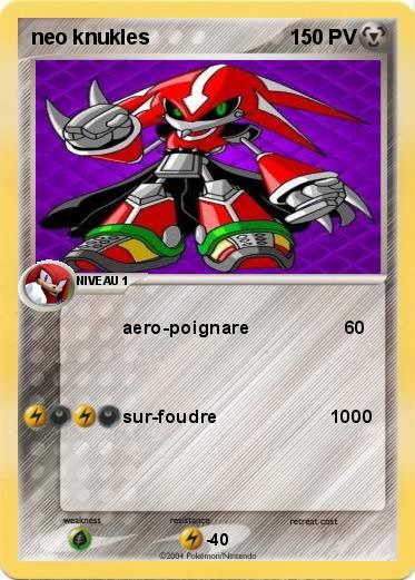 Pokemon neo knukles